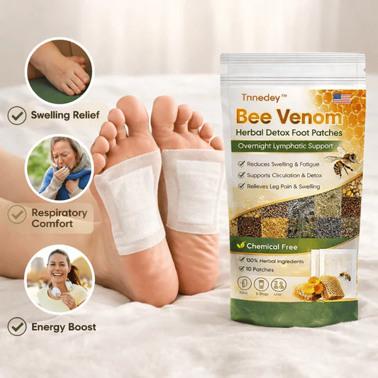 BEE VENOM DETOX AND SLIM FOOT PATCHES 🐝🌿👣  BUY 1 GET 1 FREE 🔥